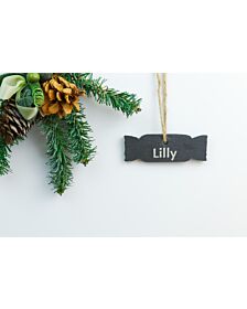 Personalised Slate Christmas Decoration - Sweet